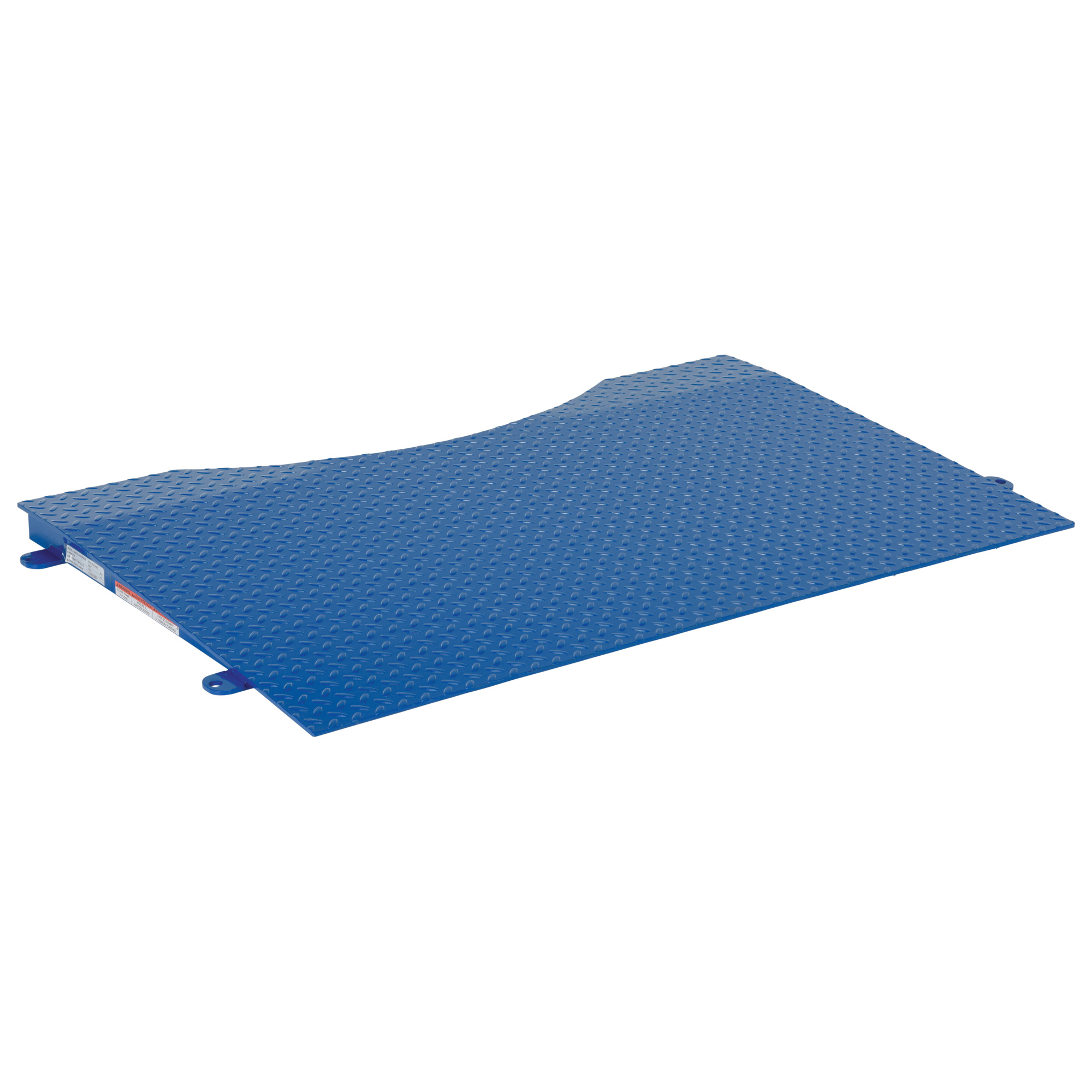 Vestil Approach Ramp for SWA-50 - Tread Plate, Steel, Non-Slip, Model# SWA-50-R-4848